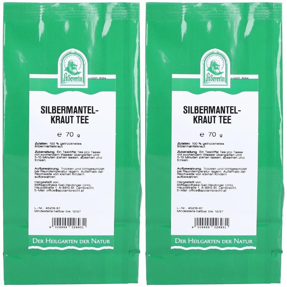 Silbermantelkraut Tee 2x 2x70 g