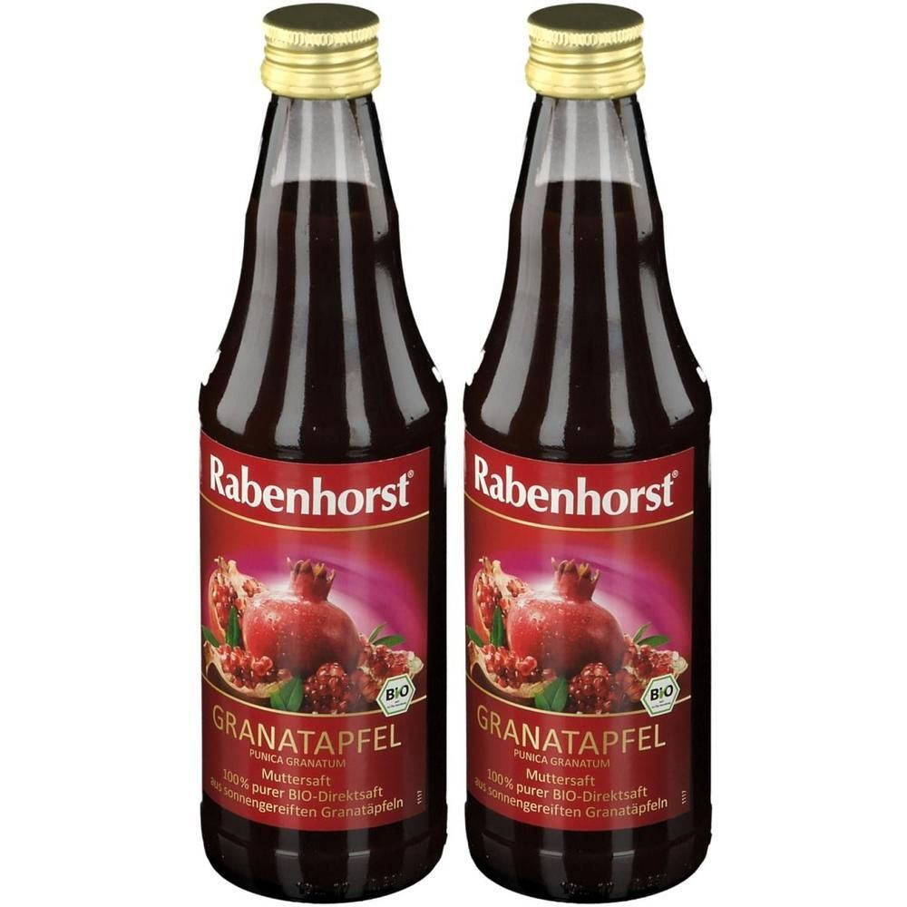 Rabenhorst Granatapfel Bio Muttersaft 2x 2x330 ml Saft