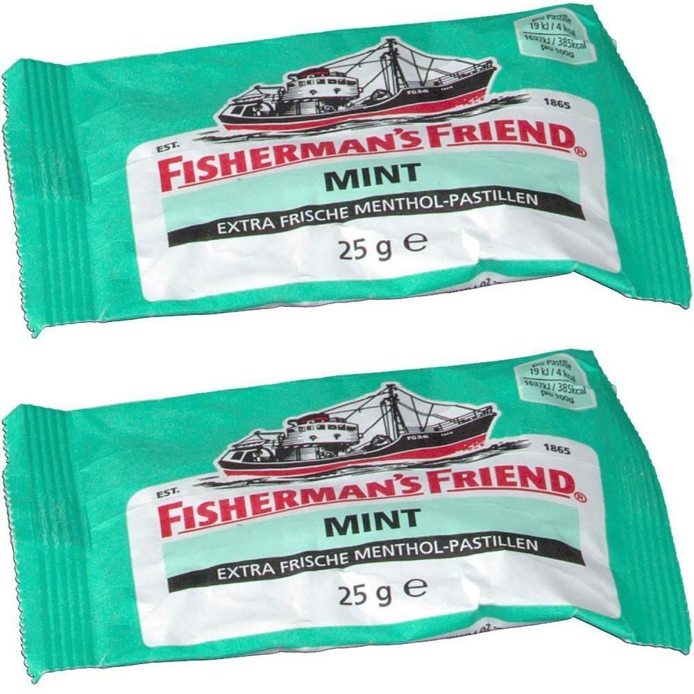 Fishermans Friend mint Pastillen 2x 2x25 g