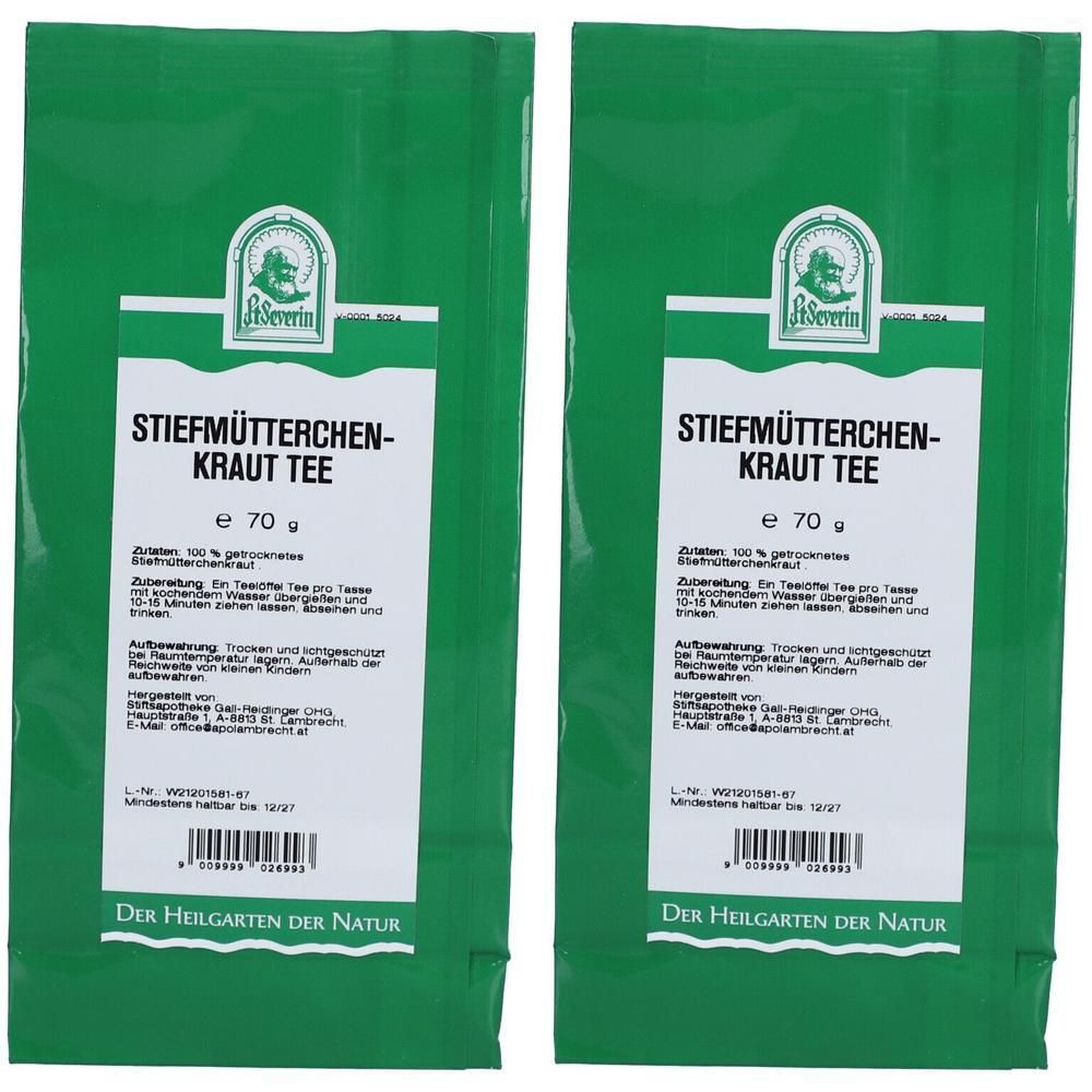 Stiefmütterchenkraut Tee 2x 2x70 g