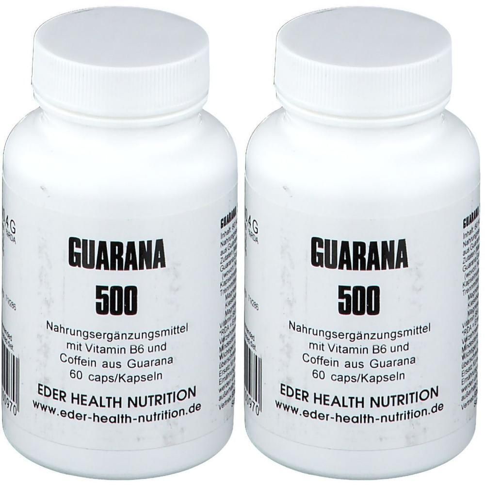 Guarana 500 Kapseln 2x 2x60 St