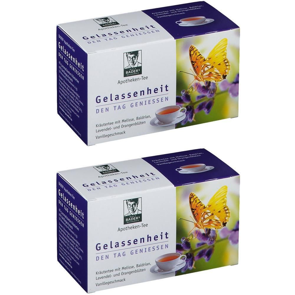 Baders Apotheken Tee Gelassenheit Filterbeutel 2x 2x20 St