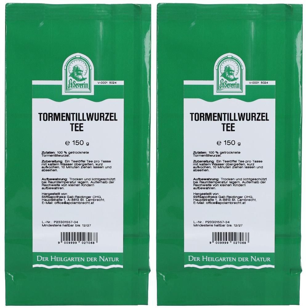 Tormentillwurzel Tee 2x 2x150 g