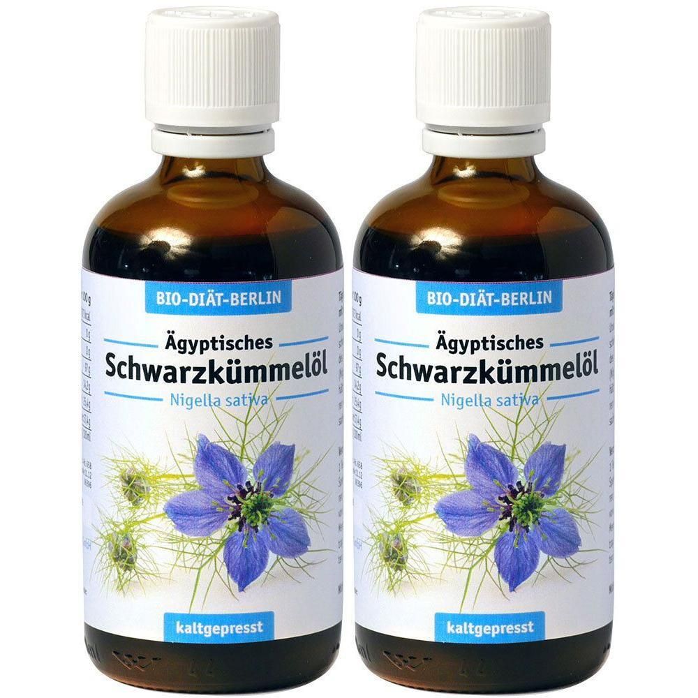 Schwarzkümmelöl Bio-Diät 2x 2x100 ml Öl