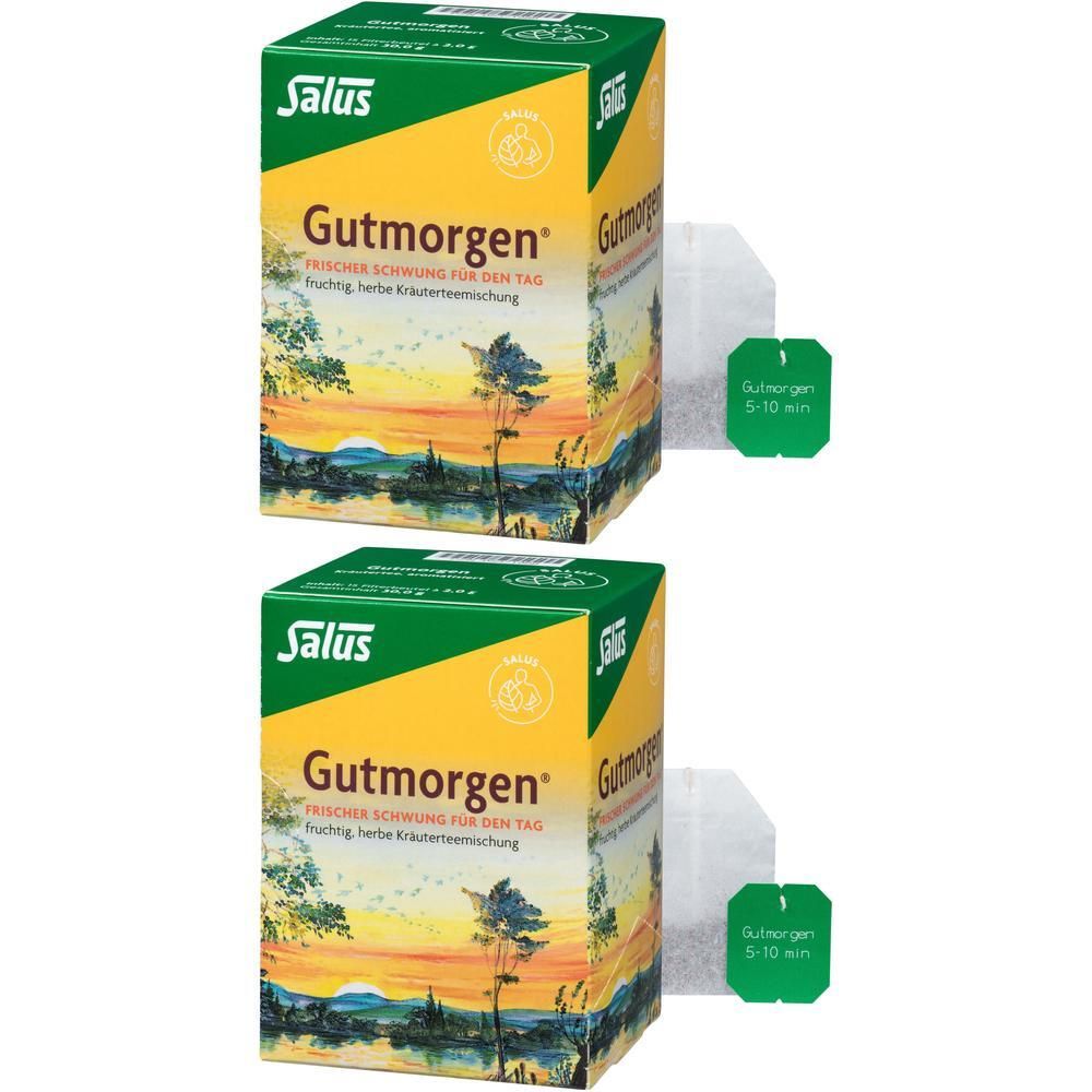 Gutmorgen Kräutertee m.natürlich.Aroma Salus Fbtl. 2x 2x15 St Filterbeutel