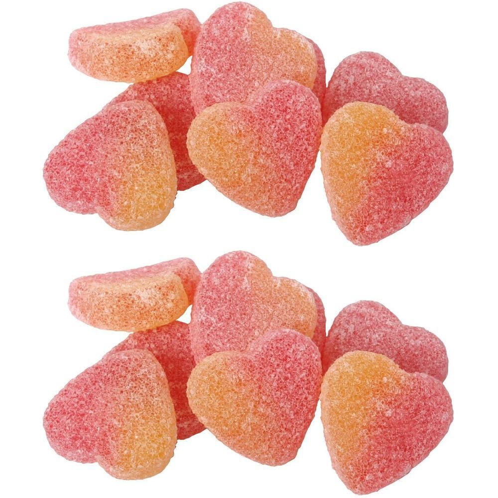 Seefelder saure Pfirsichherzen KDA 2x 2x100 g Bonbons