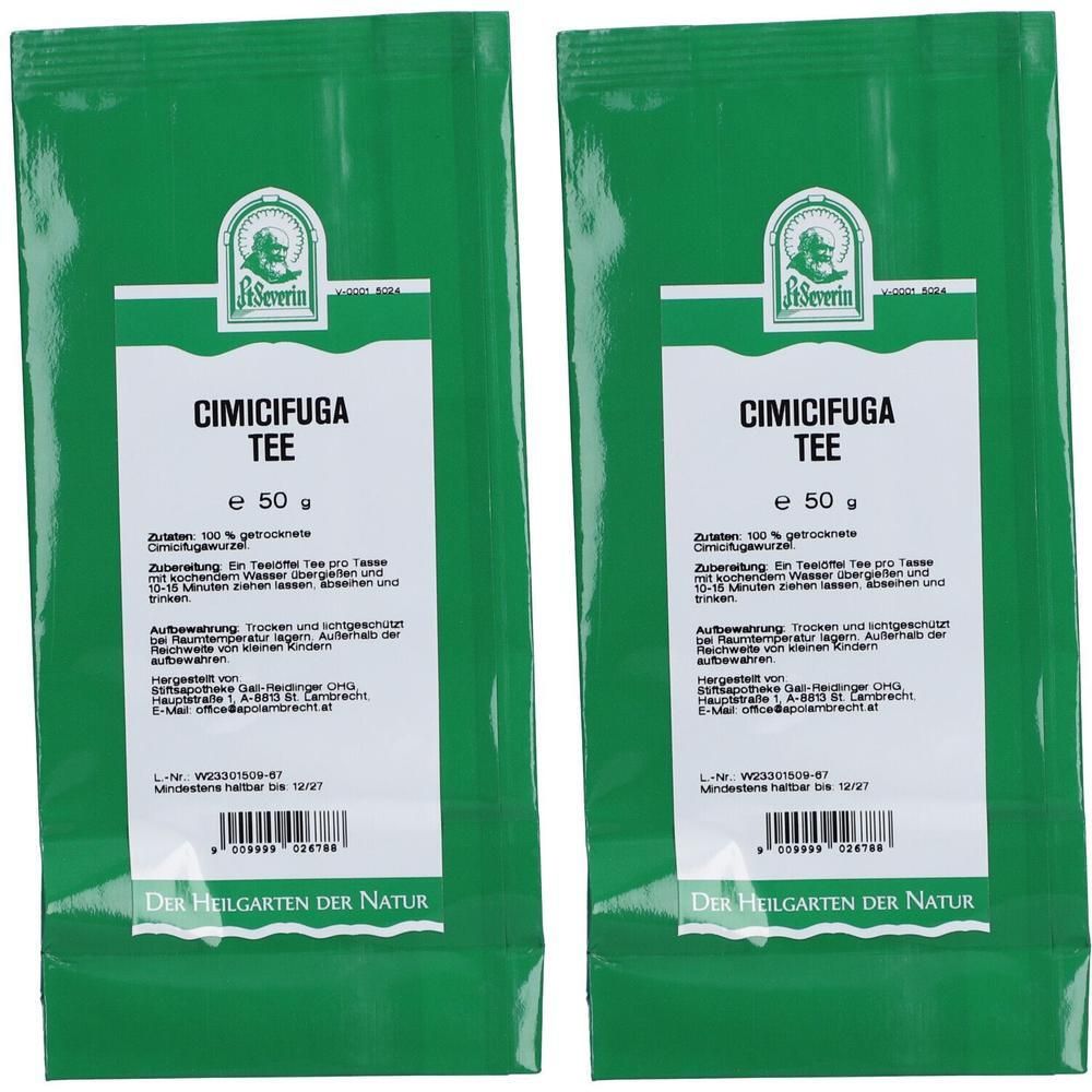 Cimicifuga TEE 2x 2x50 g Tee