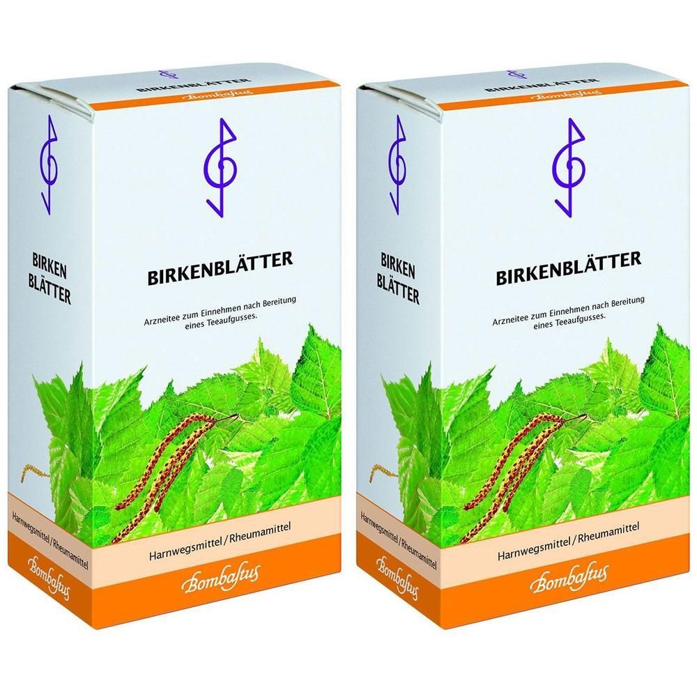Birkenblätter Tee 2x 2x90 g