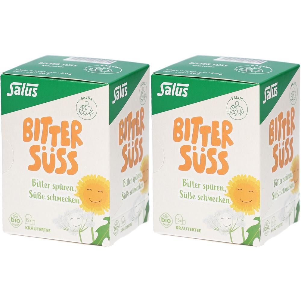 Salus Bitter Süss Tee Bio Filterbeutel 2x 2x15 St