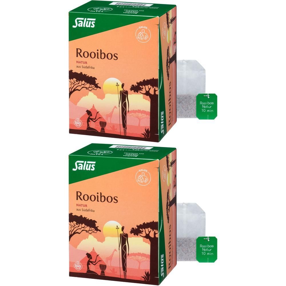 Rooibos TEE Natur Kräutertee Bio Salus Filterbeut. 2x 2x40 St Filterbeutel