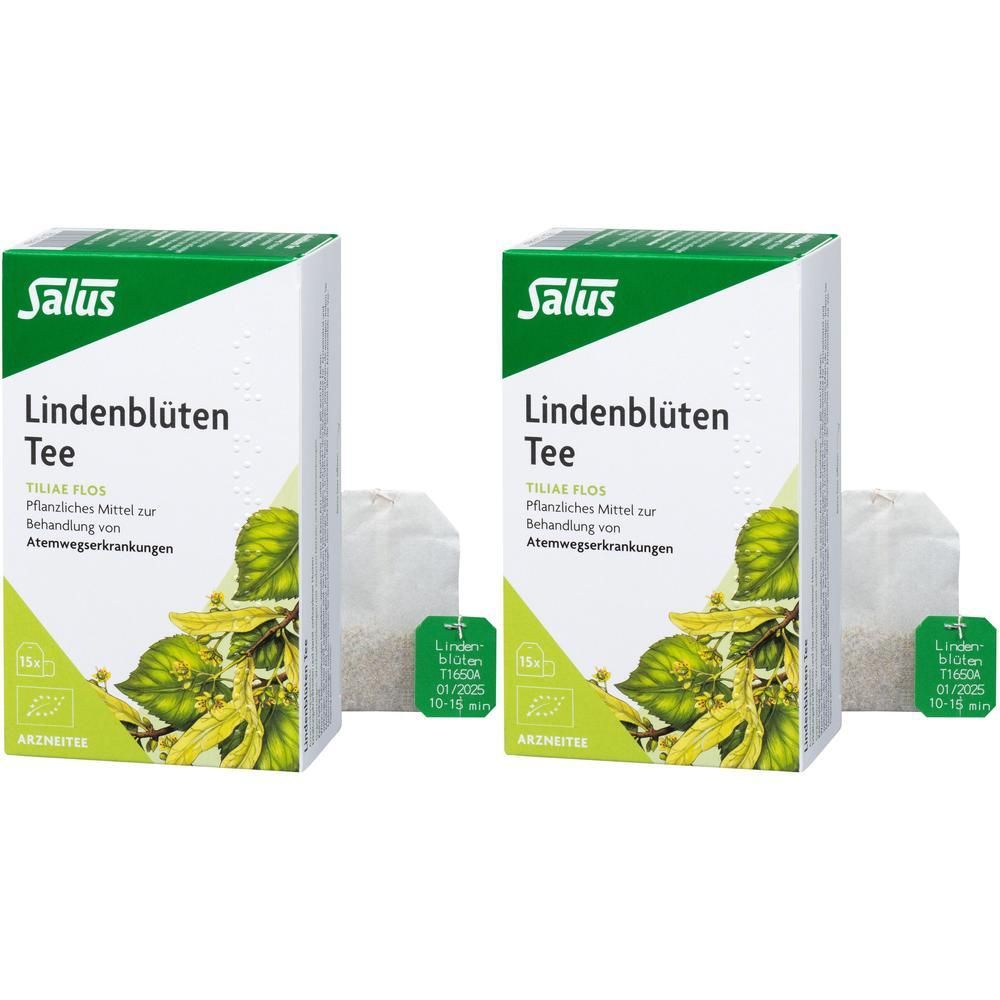 Lindenblüten Arzneitee Tiliae flos Bio Salus Fbtl. 2x 2x15 St Filterbeutel
