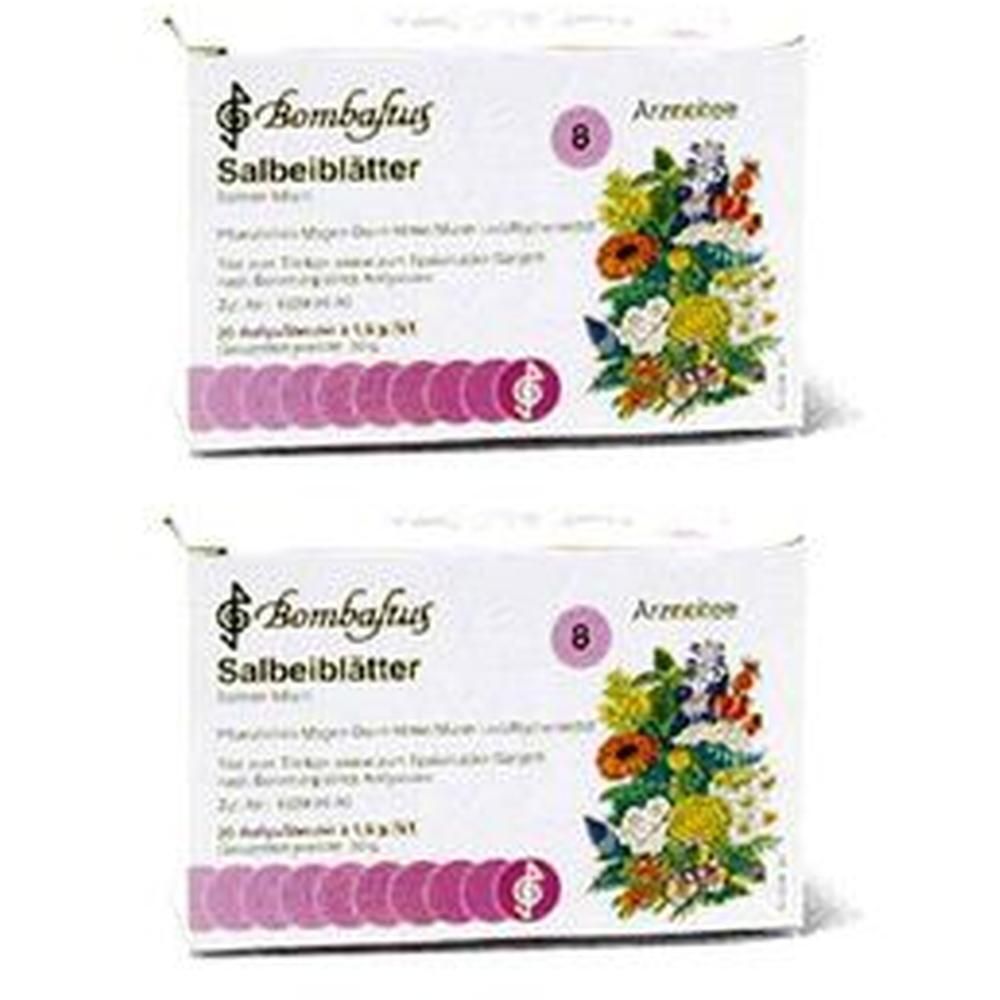 Salbeiblätter Tee Filterbeutel 2x 2x20x1,5 g