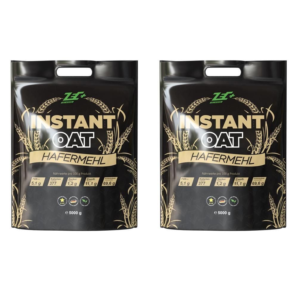 Instant Oats (5000g) Unflavored 2x 2x5000 g Pulver
