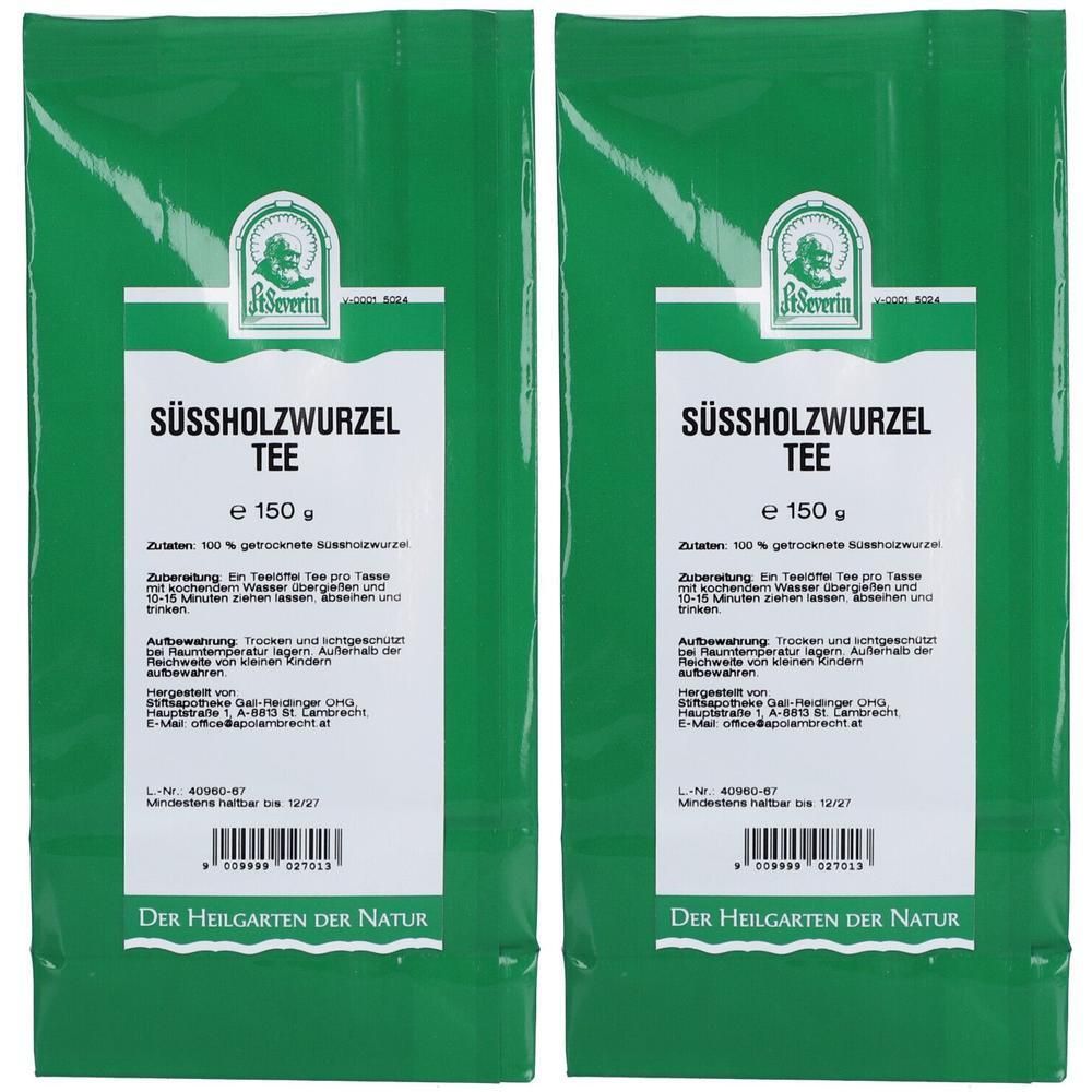 Süssholzwurzel Tee 2x 2x150 g