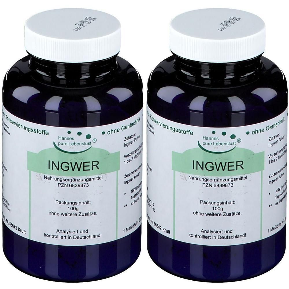 Ingwer Pulver 2x 2x100 g