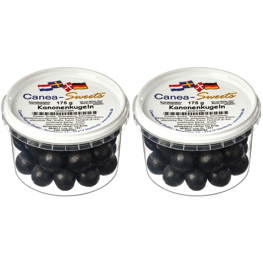 Kanonenkugeln 2x 2x175 g Bonbons