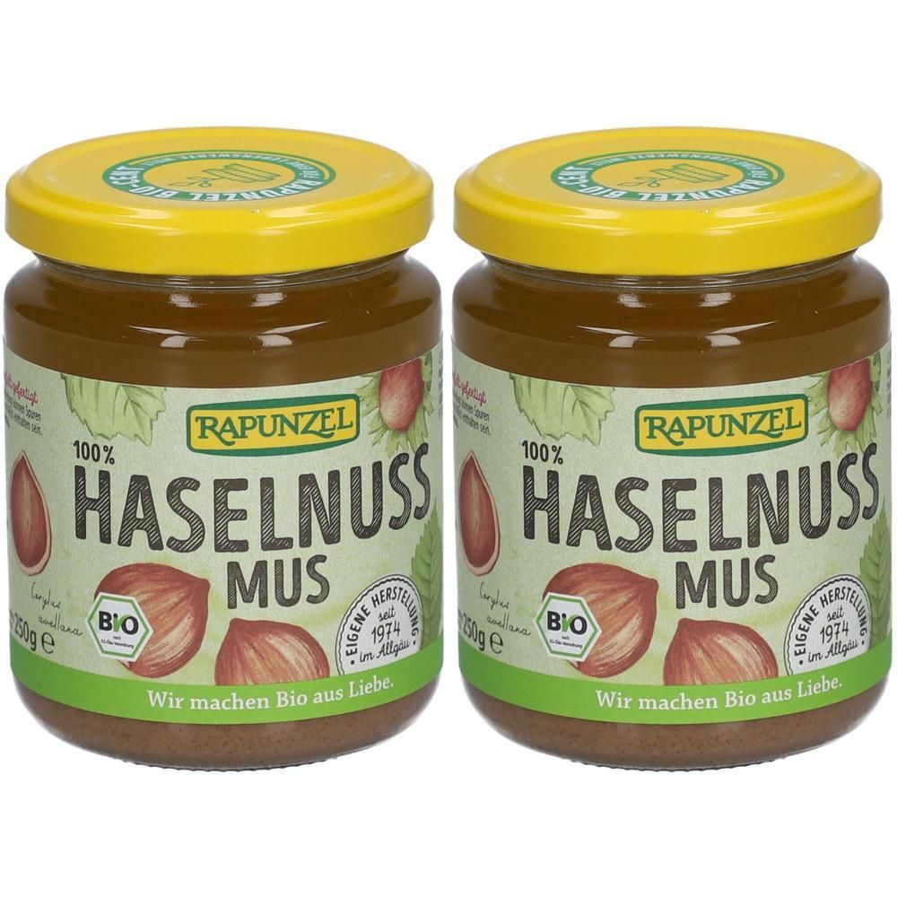 Rapunzel Haselnussmus, demeter 2x 2x250 g