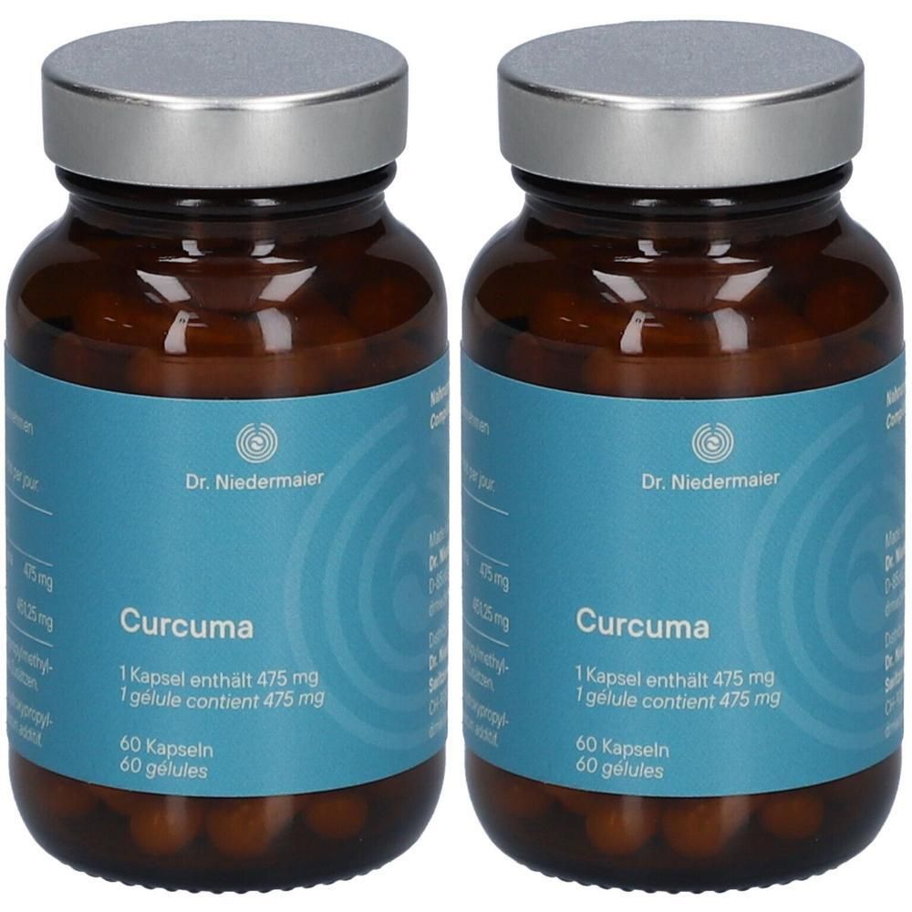 Dr.niedermaier Curcuma Hartkapseln 2x 2x60 St