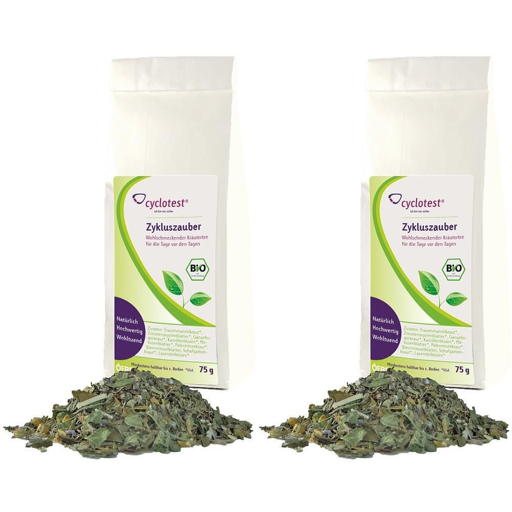 Cyclotest Zykluszauber Bio-Tee 2x 2x75 g Tee