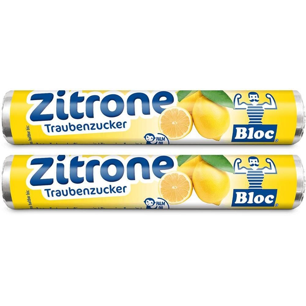 Bloc Traubenzucker Zitrone Rolle 2x 2x1 St Roller