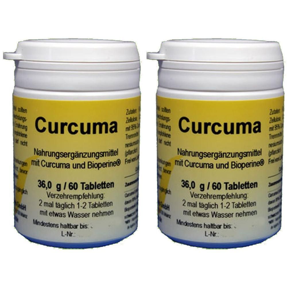Curcuma Tabletten 2x 2x60 St