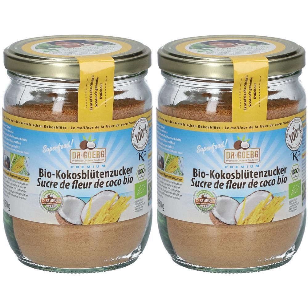 Dr. Goerg Bio Premium Kokosblütenzucker 2x 2x280 g Pulver