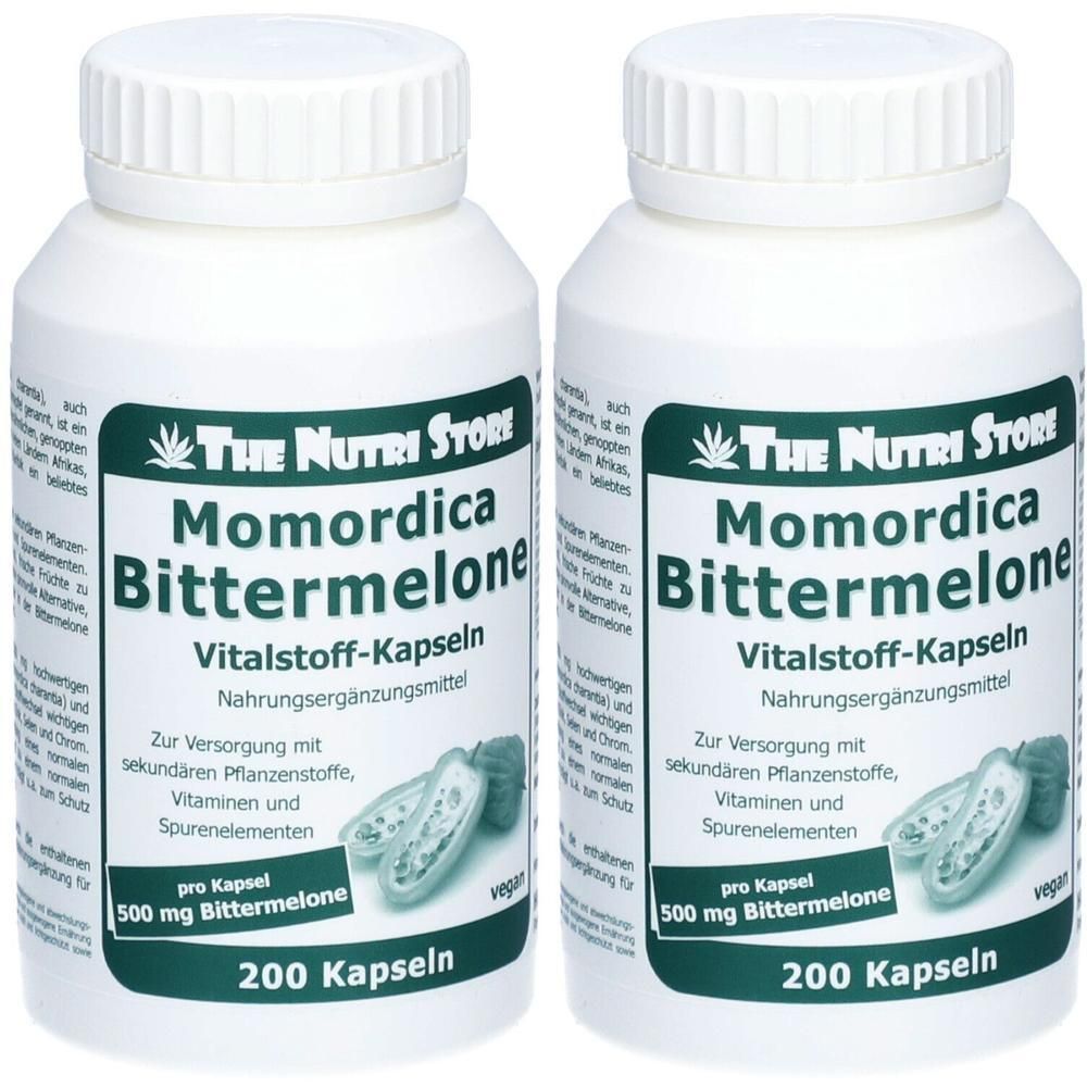 Bittermelone 500 mg vegetarisch Kapseln 2x 2x200 St