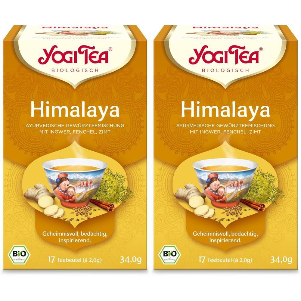 Yogi TEA Himalaya Bio Filterbeutel 2x 2x17x2 g