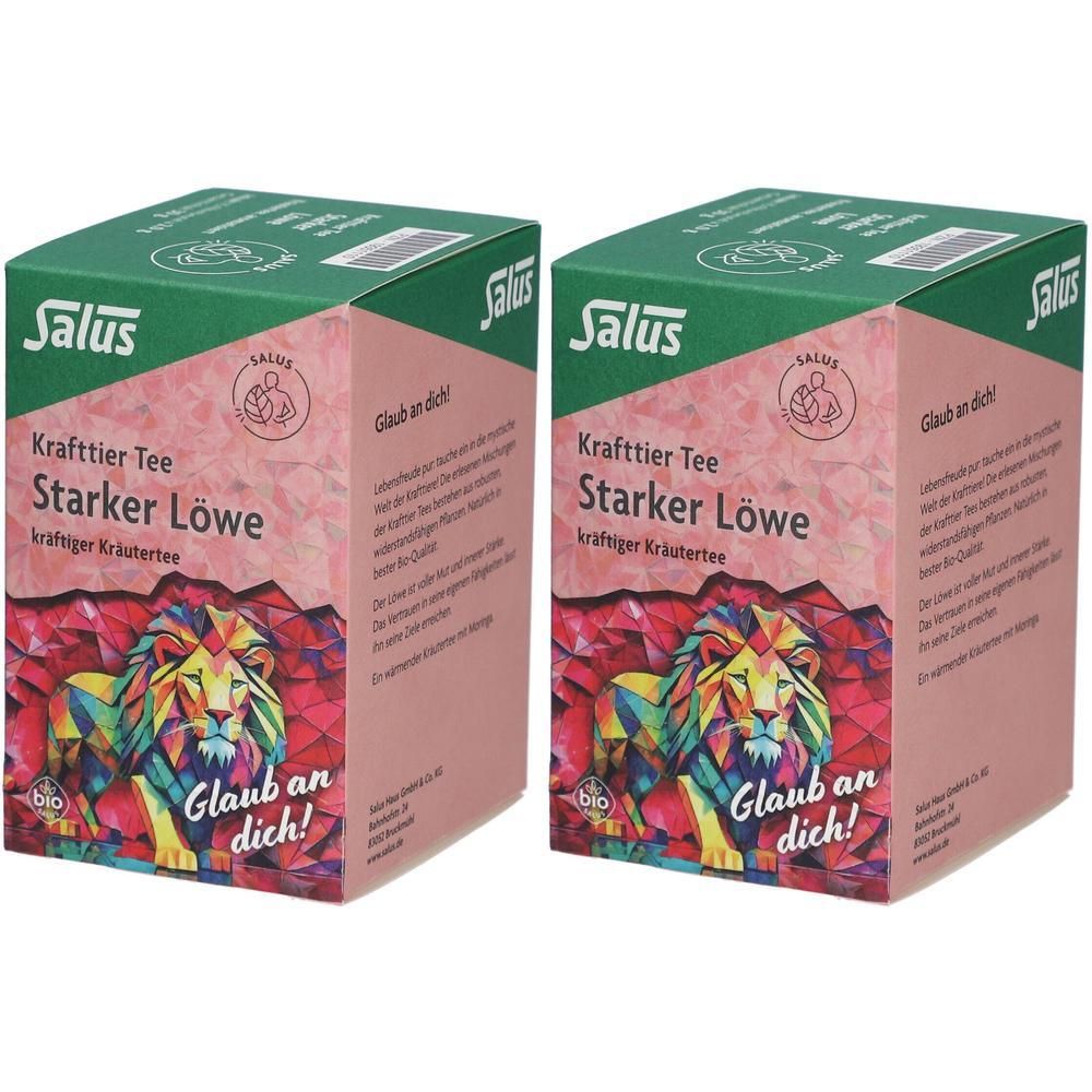 Krafttier Tee Starker Löwe Bio Salus Filterbeutel 2x 2x15 St