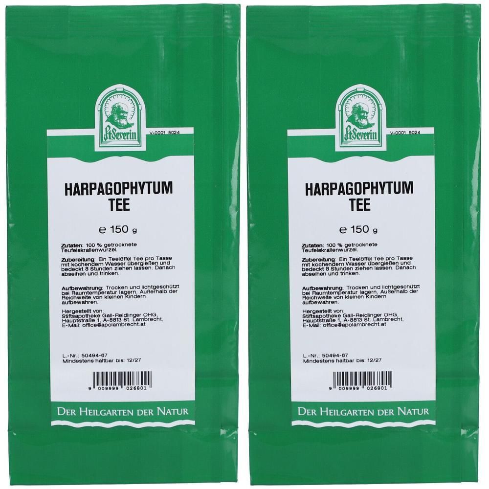 Harpagophytum Tee 2x 2x150 g