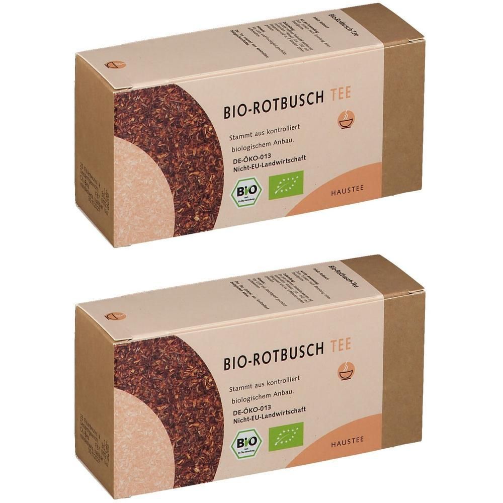 Rotbuschtee natur Bio Filterbeutel 2x 2x25 St
