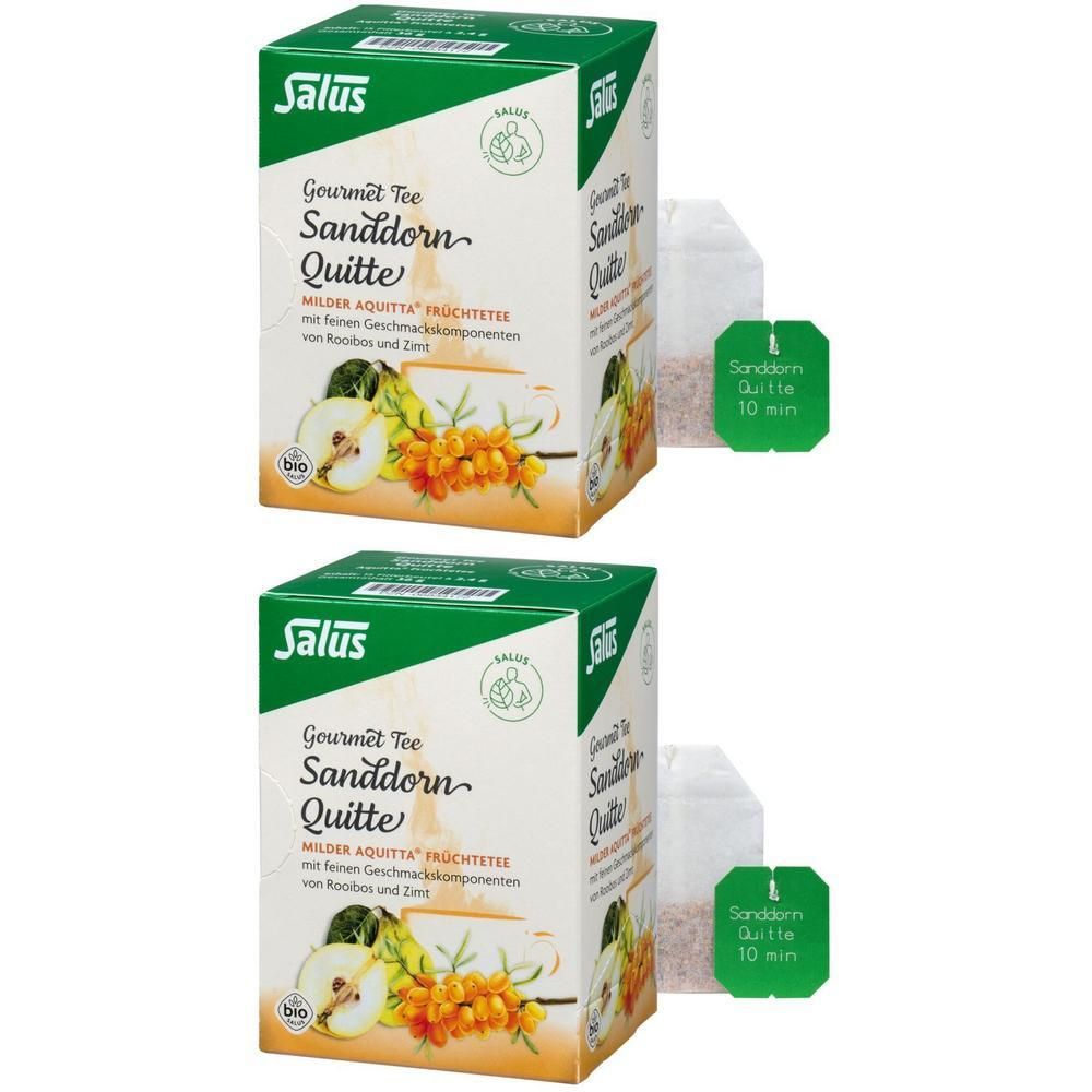 Sanddorn Quitte Salus Bio 2x 2x15 St Filterbeutel