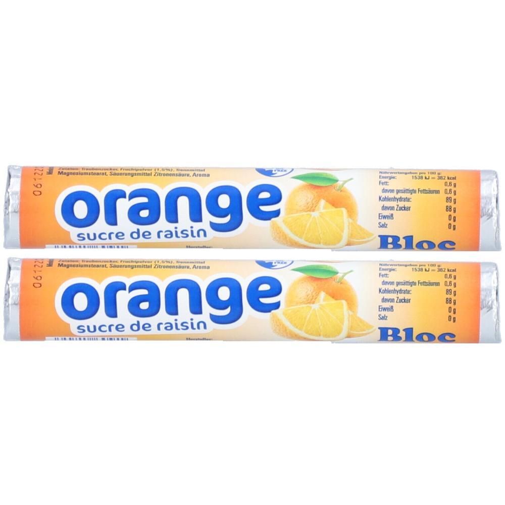 Bloc Traubenzucker Orange Rolle 2x 2x1 St Roller
