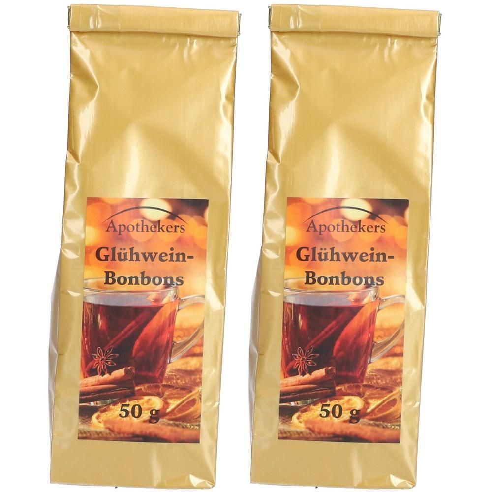 Apothekers Glühweinbonbons 2x 2x50 g Bonbons