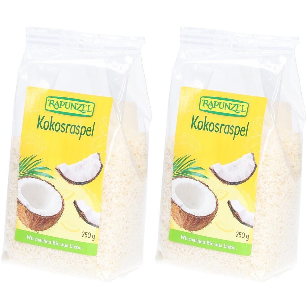Rapunzel Kokosraspel Bio 2x 2x250 g Granulat