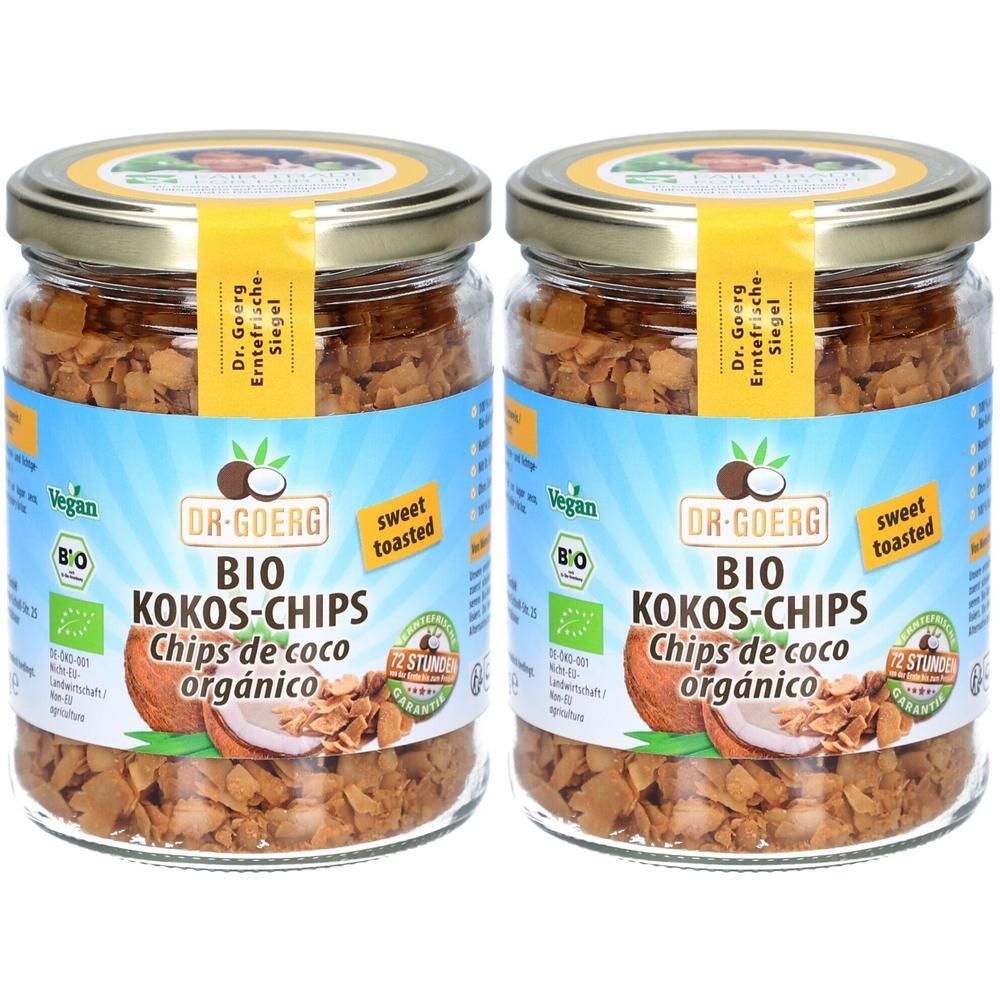 Bio-Kokos-Chips 2x 2x160 g