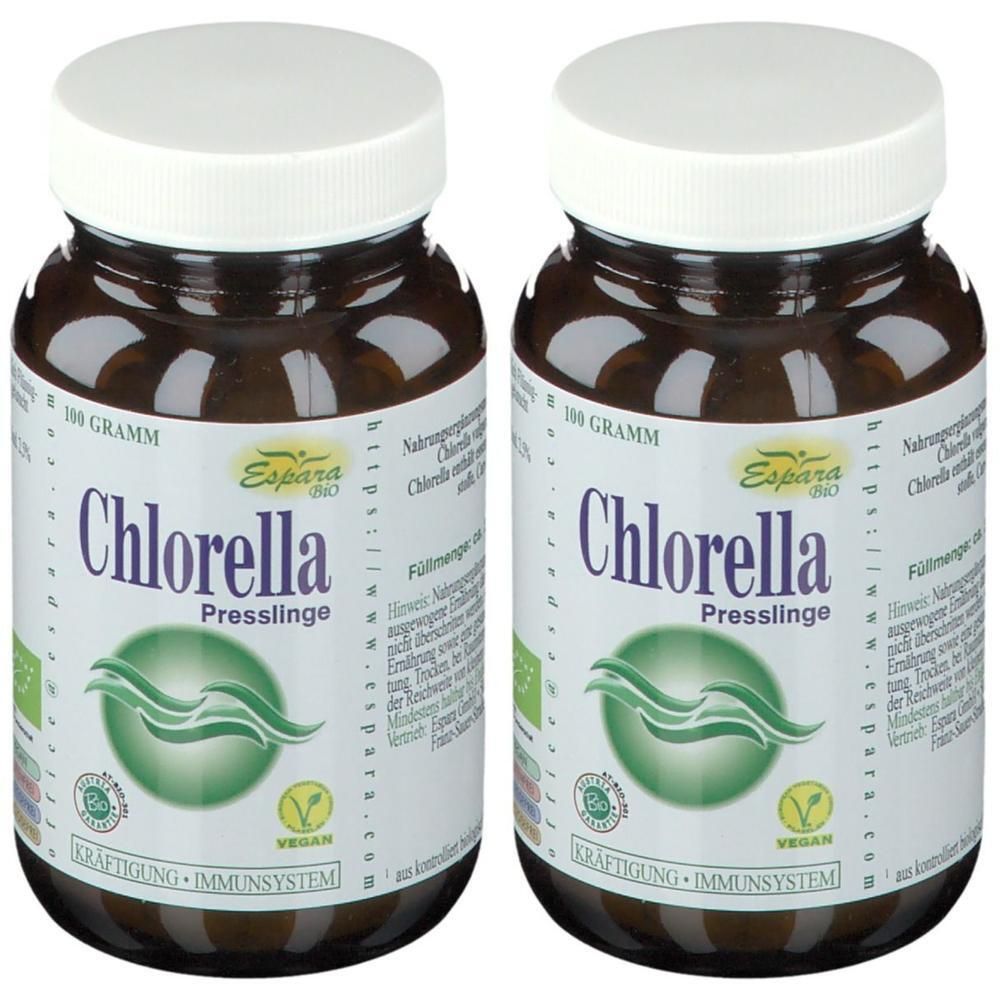 Chlorella BIO Presslinge 2x 2x100 g