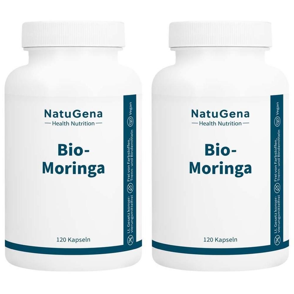 Bio-Moringa 500 mg Kapseln 2x 2x120 St