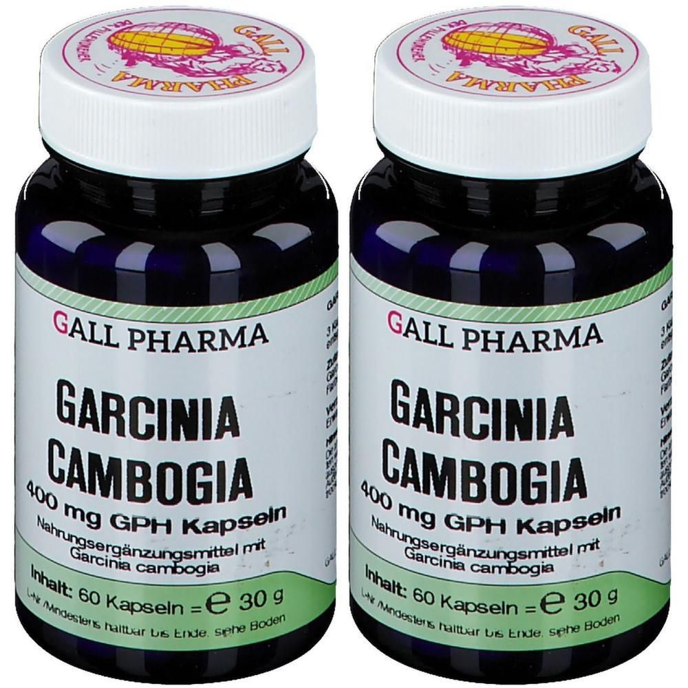 Garcinia Cambogia 400 mg GPH Kapseln 2x 2x60 St