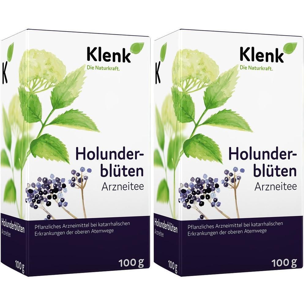 Holunderblüten Tee 2x 2x100 g