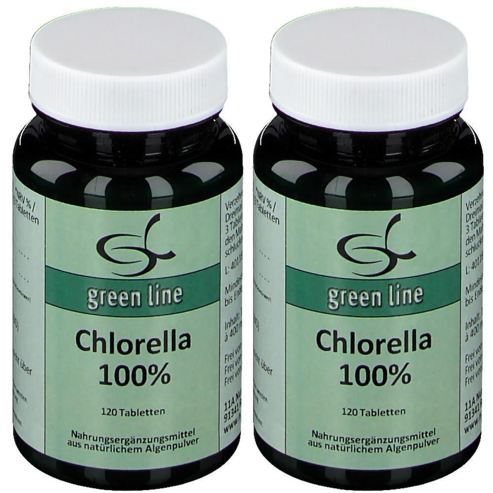 Chlorella 100% Tabletten 2x 2x120 St