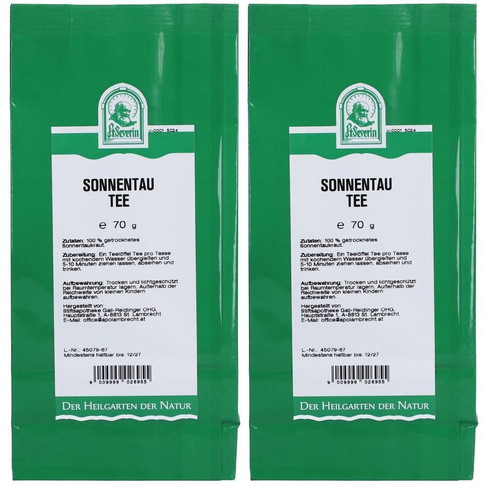 Sonnentau Tee 2x 2x70 g