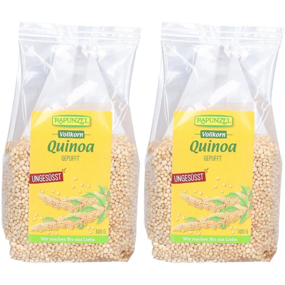 Rapunzel Vollkorn Quinoa gepufft HIH 2x 2x100 g