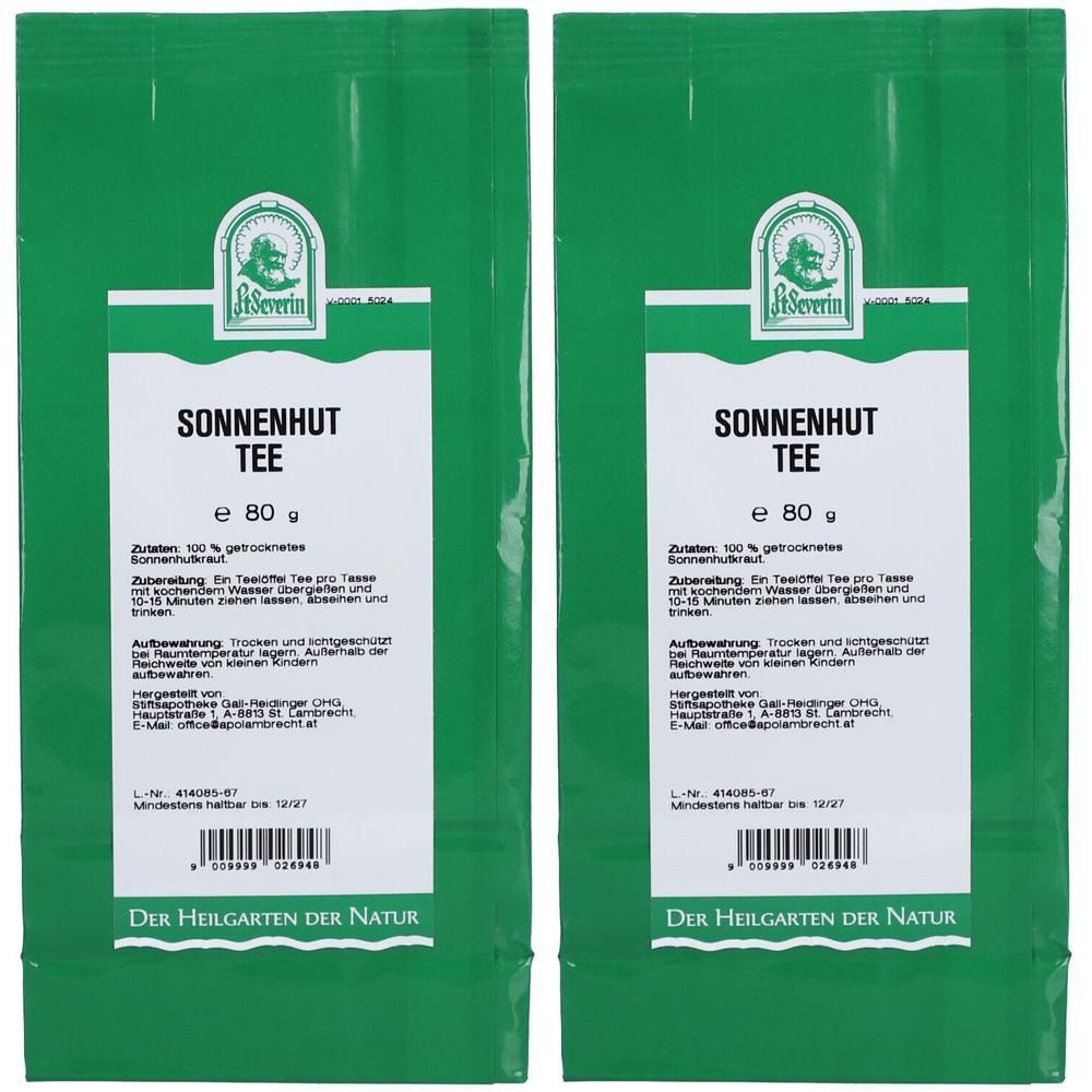Sonnenhut Tee 2x 2x80 g