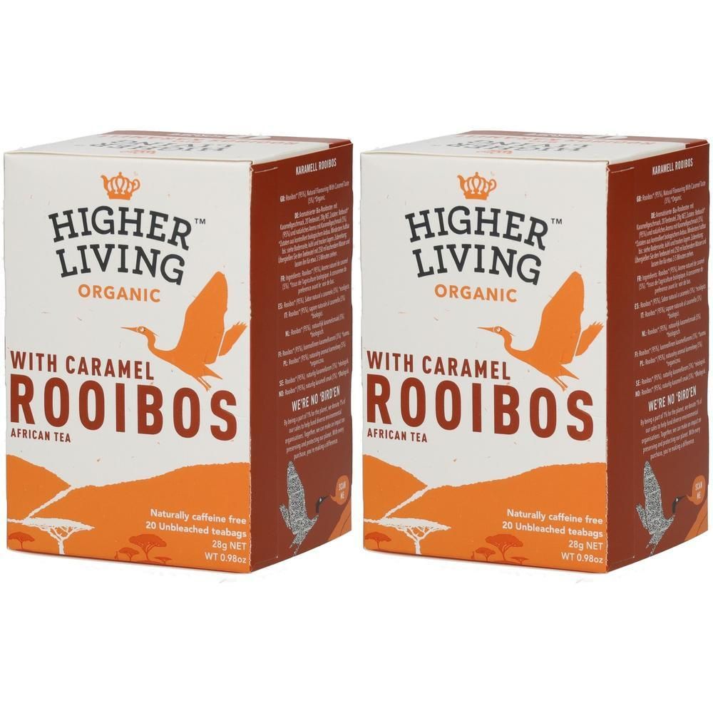 Higher Living - Karamell Rooibos 2x 2x28 g