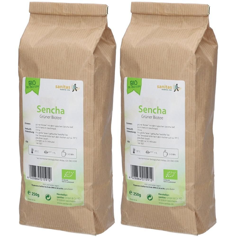 Gruener TEE Sencha KBA Bio 2x 2x250 g Tee