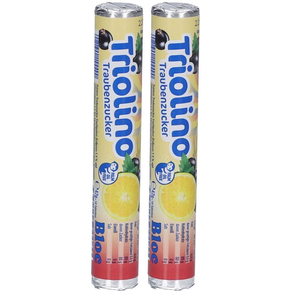 Bloc Traubenzucker Triolino Rolle 2x 2x42 g