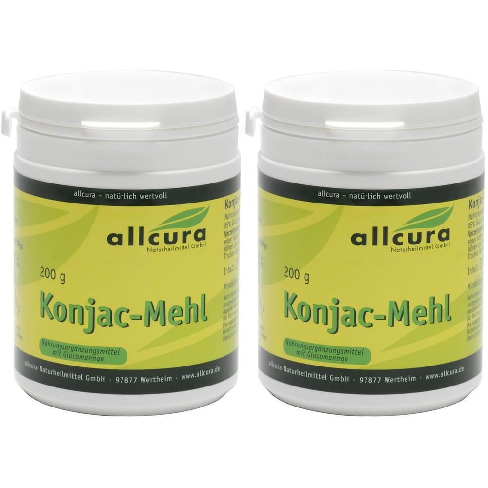 Konjacmehl 2x 2x200 g Pulver
