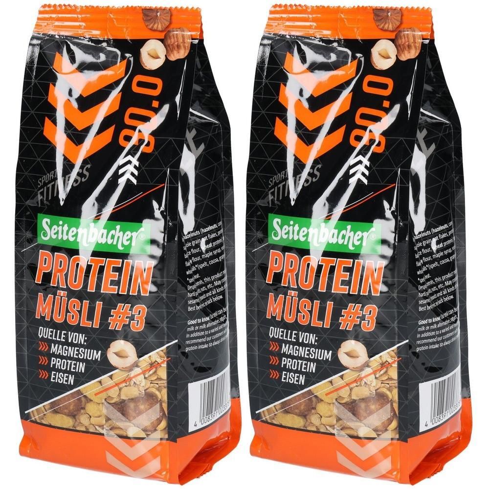 Seitenbacher Sb.-Protein Müsli 3, Nuss 2x 2x454 g