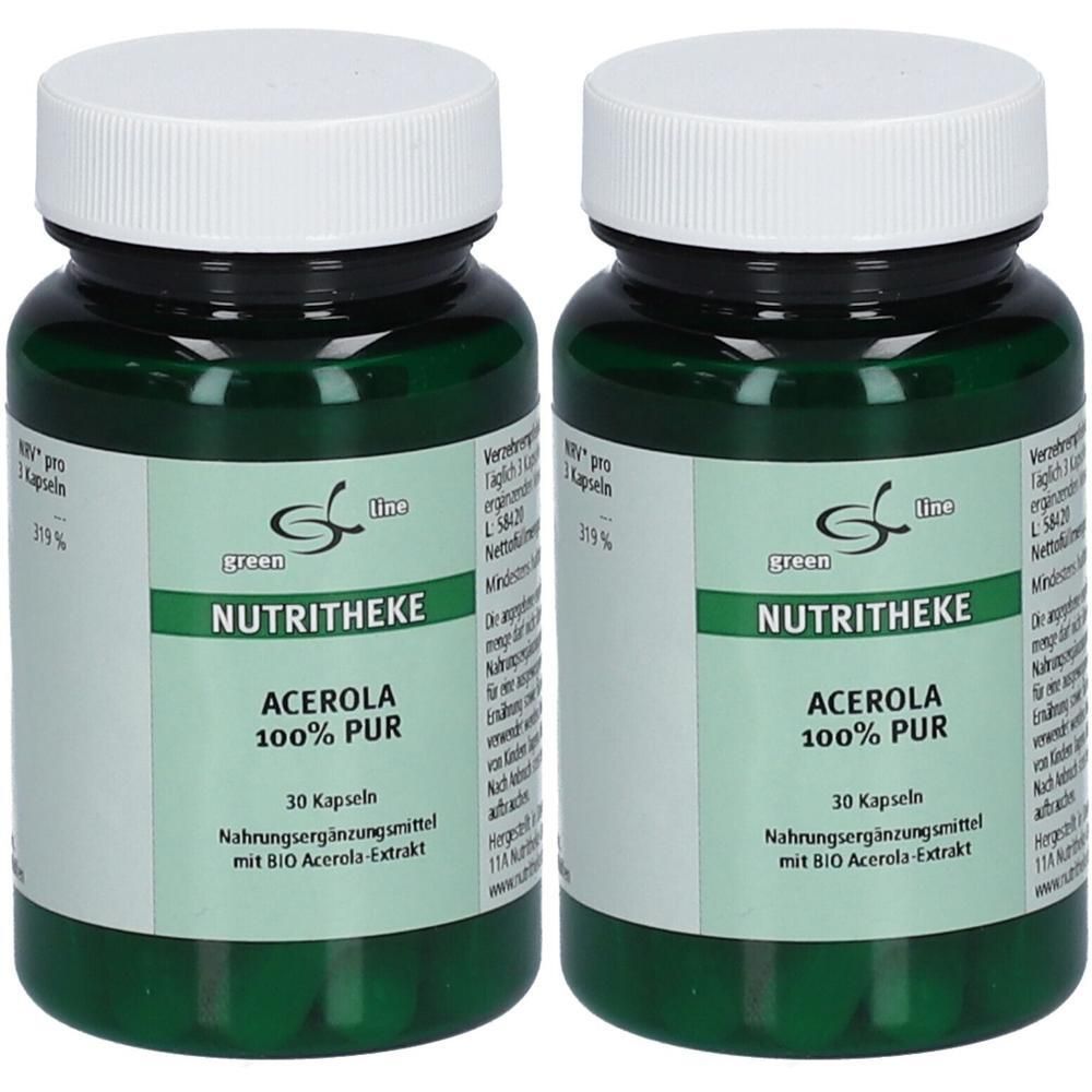 Acerola 100% Pur Kapseln 2x 2x30 St